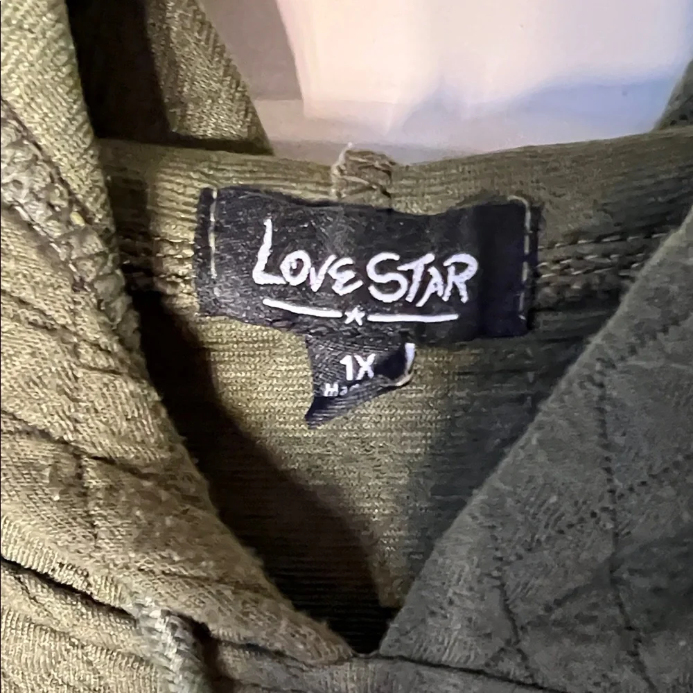 Olive Quilted Women's Hoodie and Jogger Set - Picture 2 of 5